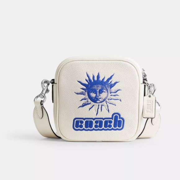 NWT Coach The Lil Nas X Drop Sun Camera Bag & Wallet Set Graphic Leather Purse - Picture 2 of 16